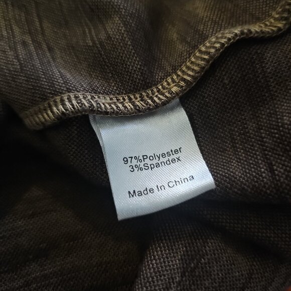 Tuckernuck Tiger Willow animal Print Stretch Tunic blouse (Large) - Picture 7 of 9